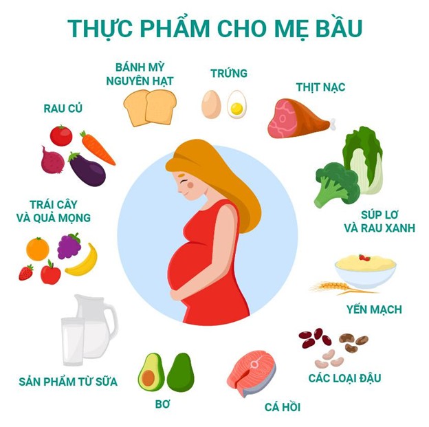 Dinh dưỡng cần thiết cho mẹ bầu IVF trong 3 tháng đầu