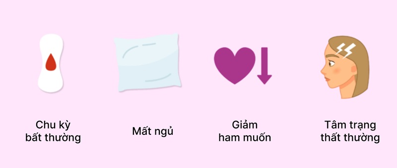 3 Triệu chứng nhận diện suy giảm chức năng buồng trứng